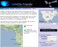 Screenshot of Satellite-Friendly.com