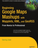 Cover of Beginning Google Maps Mashups